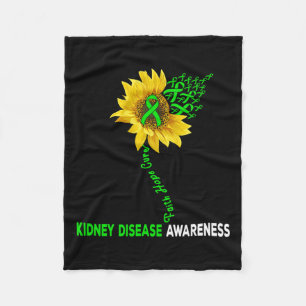 Manta Polar Faith Hope Cure Kidney Disease Sunflower Puzzle Pi
