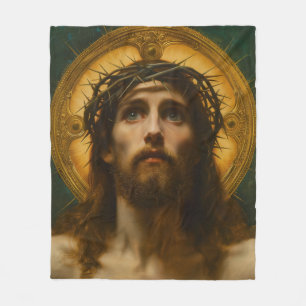 Manta Polar Faith Hope Love   Regalo cristiano de Jesucristo