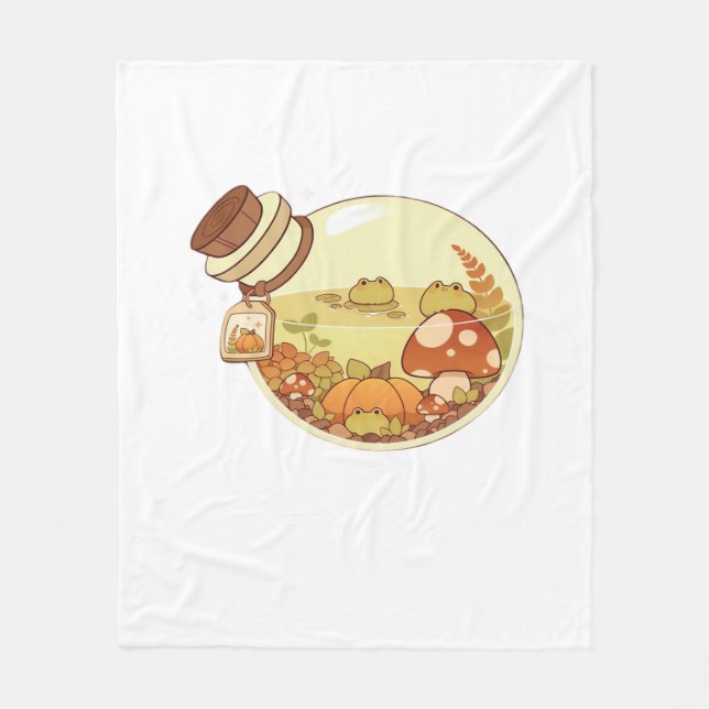 Manta Polar Fall Potion With Froggies Classic (Anverso)