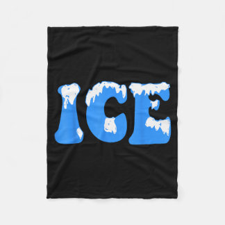 Manta Polar Familia Ice Ice Baby Disfraz Divertido de Hallowee