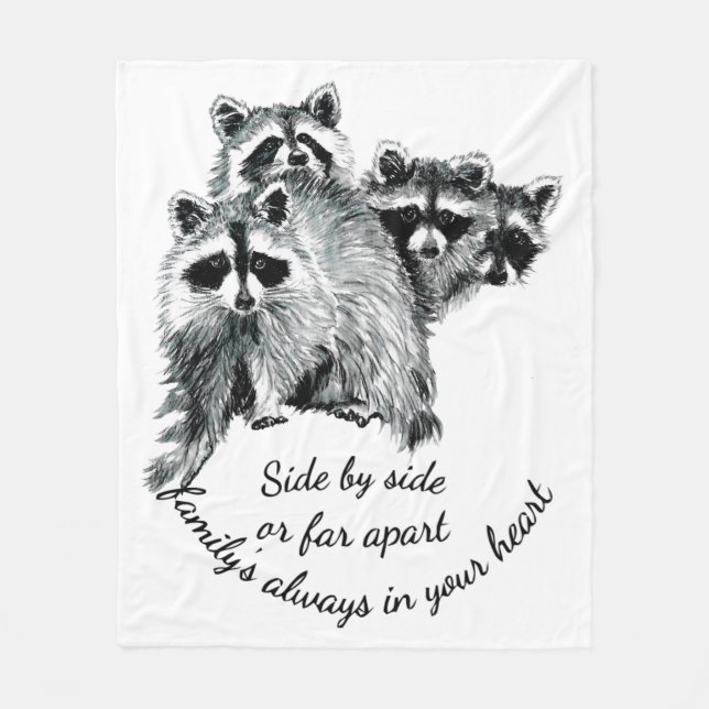 Manta Polar Familia inspiradora siempre en tu presupuesto (Anverso)