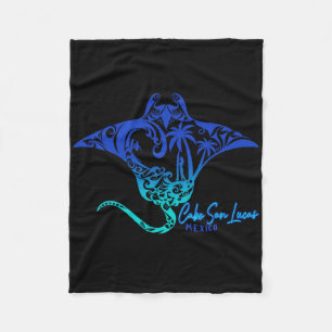 Manta Polar Familia Matriz de Cabo San Lucas Mar Stingray Méxi