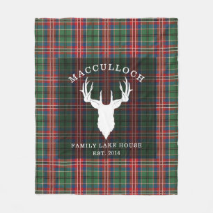 Manta Polar Familia Rustic Plaid MacCulloch