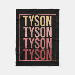 Manta Polar Familia Team Tyson Nombre personalizado Groovy Vin