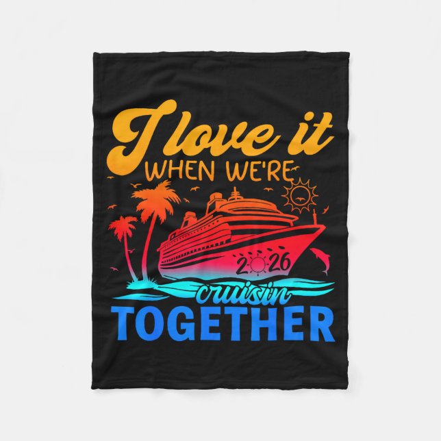 Manta Polar Family Cruise 2026 I Love It When We're Cruisin' T (Anverso)