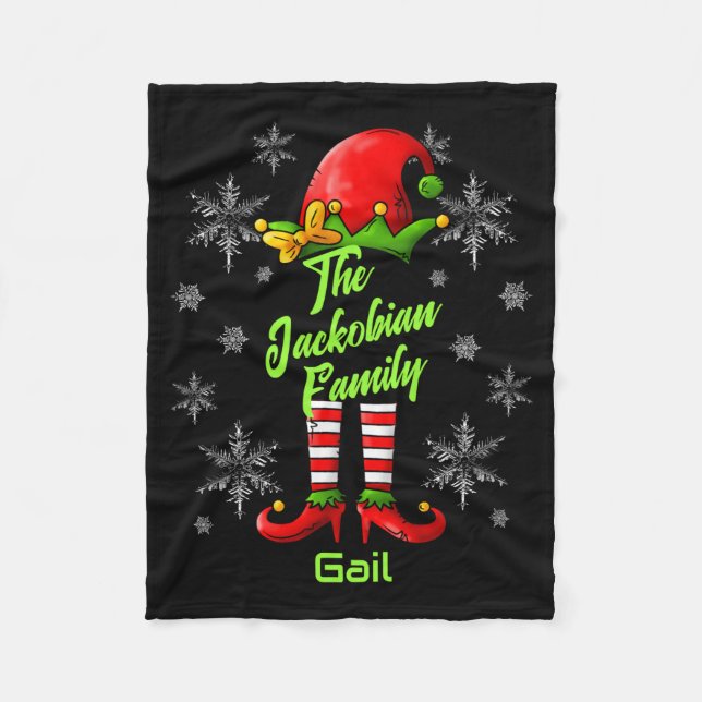 Manta Polar Family Name Year Reunion Matching Christmas Elf T  (Anverso)