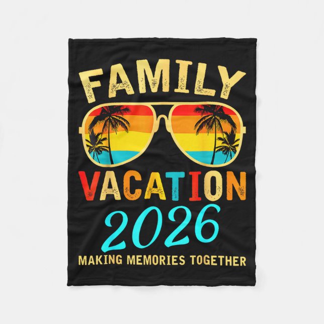 Manta Polar Family Vacation 2026 Beach Matching Summer Vacatio (Anverso)