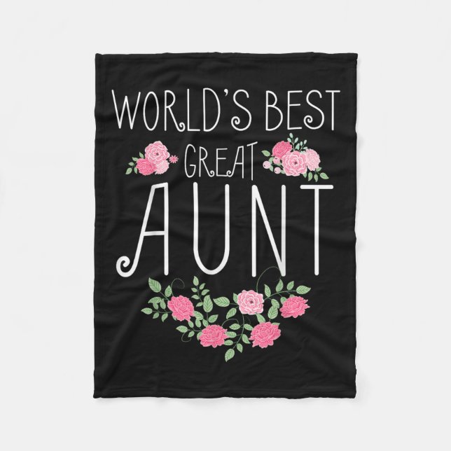 Manta Polar Family World's Great Aun Funny Auntie Ever Gift  (Anverso)