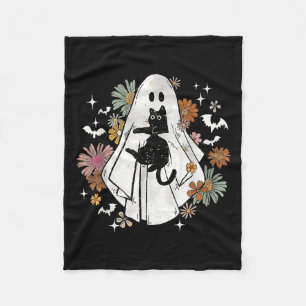 Manta Polar Famoso fantasma sostiene gato negro gatito fantasm
