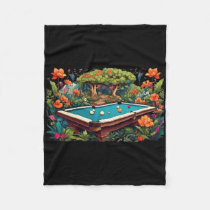 Manta Polar Famosos Billiards Art Billiards Jugando Jugadores 