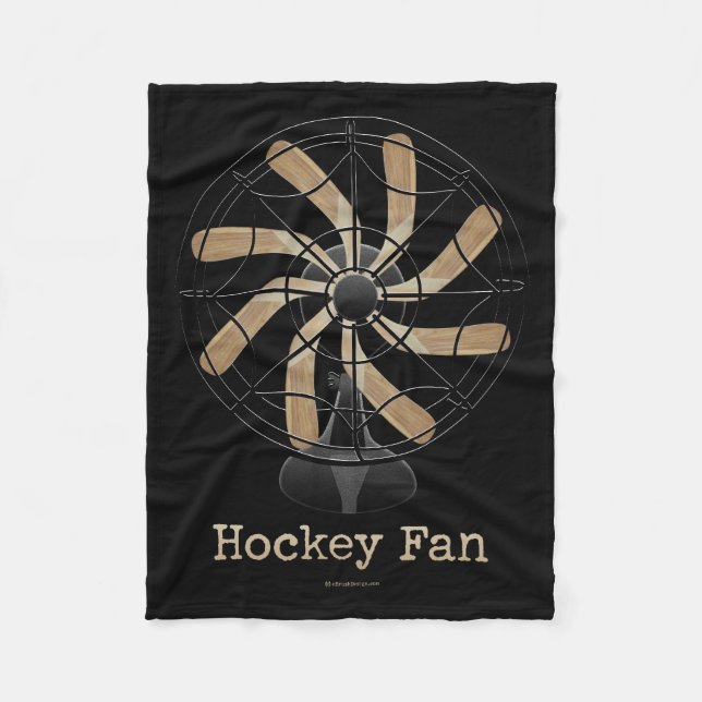 Manta Polar Fan de hockey (Anverso)