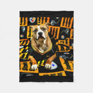 Manta Polar Fanático de Pitbull Rescue Dog