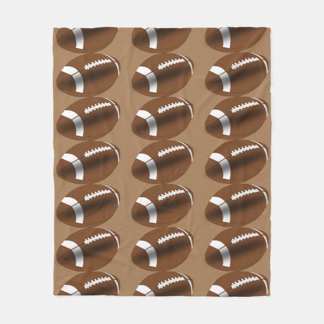 Manta Polar Fanáticos del fútbol y jugadores se desenvuelven (Anverso)