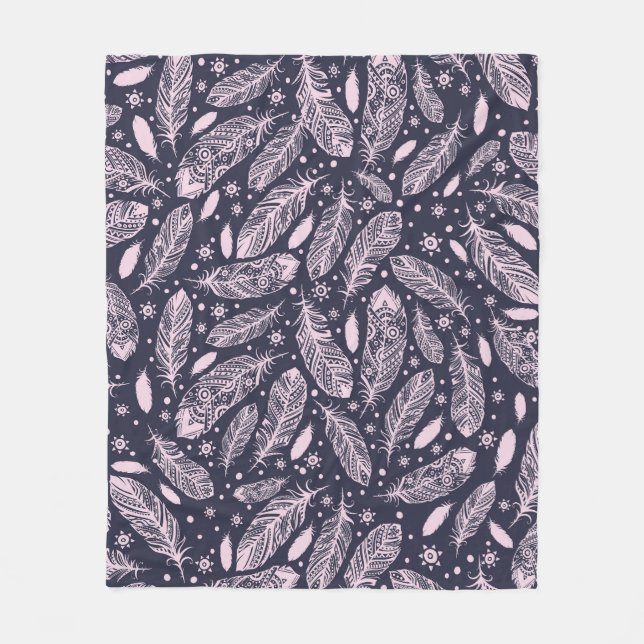 Manta Polar Fantasía de Feathery: Creación de patrones románti (Anverso)