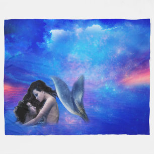 Manta Polar Fantasía de la sirena