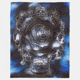 Manta Polar Fantasía gótica del aerógrafo del satén del