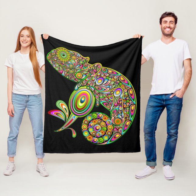 Manta Polar Fantasía psicodélica de Chameleon (In situ)