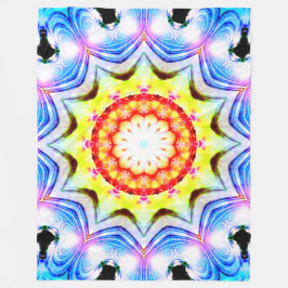 Manta Polar Fantasía Sacerdote Mage Magia Vibrante Mandela