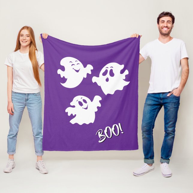 Manta Polar Fantasma de Halloween (In situ)