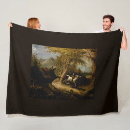 Manta Polar Fantasma de Halloween, un jinete sin cabeza