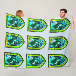 Manta Polar Fantasma de vidrio contenido