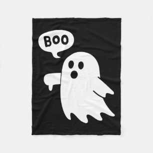 Manta Polar Fantasma gritando a boo desaprobando a Fantasma Ha