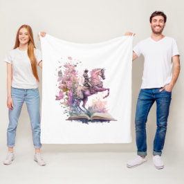 Manta Polar Fantasy Book Lover Design