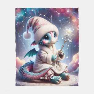 Manta Polar Fantasy Cute Baby Dragon