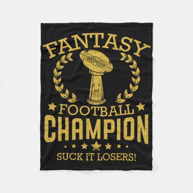 Manta Polar Fantasy Football Funny Champ Champion Draft 2019  (Anverso)