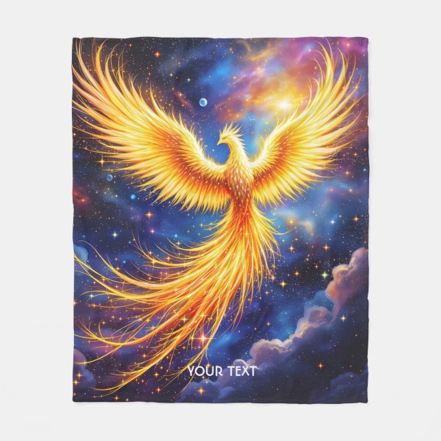 Manta Polar Fantasy Phoenix Stars Space (Anverso)