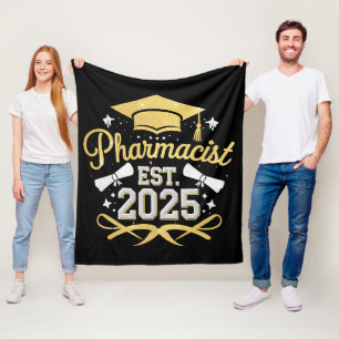 Manta Polar Farmacéutico Est 2025 Graduación de Farmacia