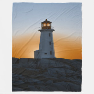 Manta Polar Faro de la cala de Peggy halifax Nova Scotia Canad