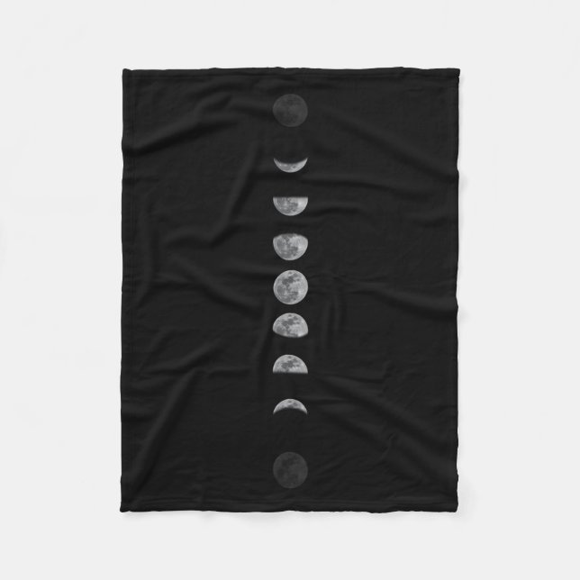 Manta Polar Fases lunares celestiales (Anverso)