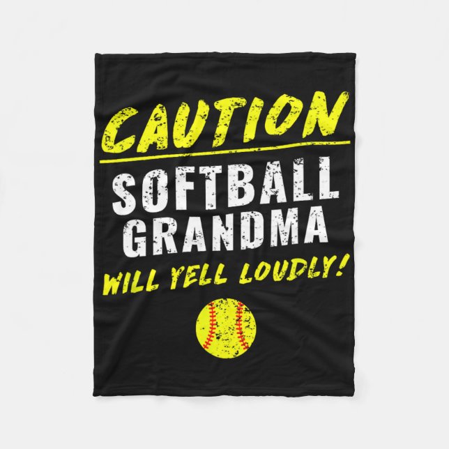 Manta Polar Fastpitch Softll Grandma Funny  (Anverso)