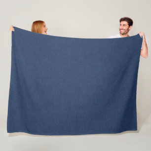 Manta Polar Faux Blue Jeans Fleece Blanket