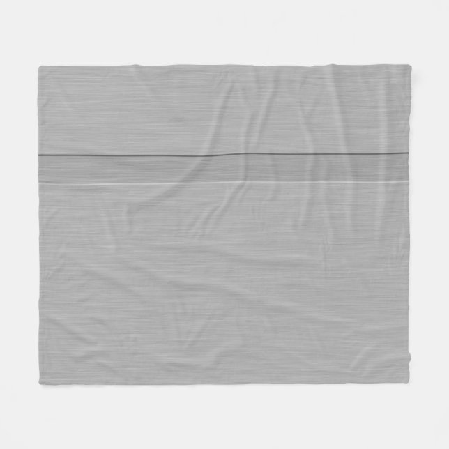 Manta Polar Faux Brushed Metalizado con Groove (Frente (Horizontal))