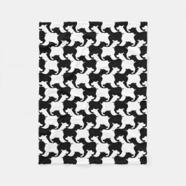 Manta Polar Faux-pié-de-poule con Dogs moda Blanket 2