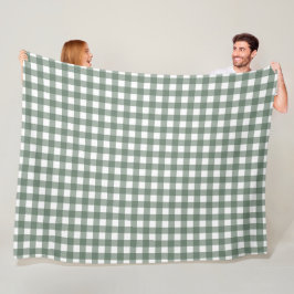 Manta Polar Faye y Lauren Green Plaid