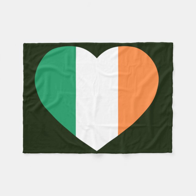 Manta Polar Fbcnt irlandés Heartflag (Frente (Horizontal))