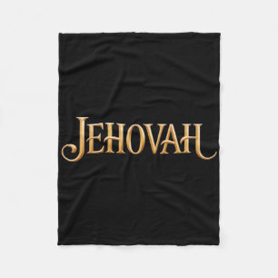 Manta Polar Fe cristiana de Jehová Adoración audaz