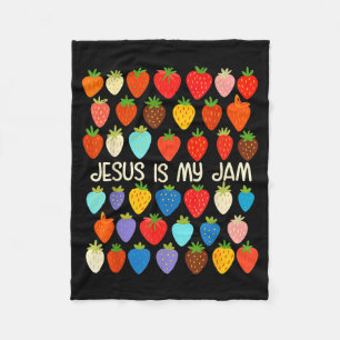 Manta Polar Fe Cristiana Religiosa Fresa Jesús Eso Es