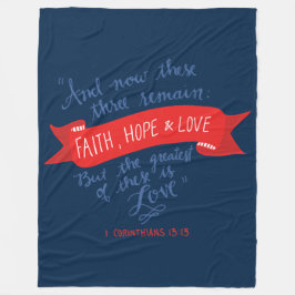 Manta Polar Fe, esperanza y amor 2