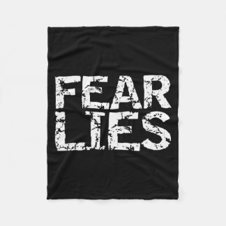 Manta Polar Fear Lies Motivational Quote Mindfulness Saying In