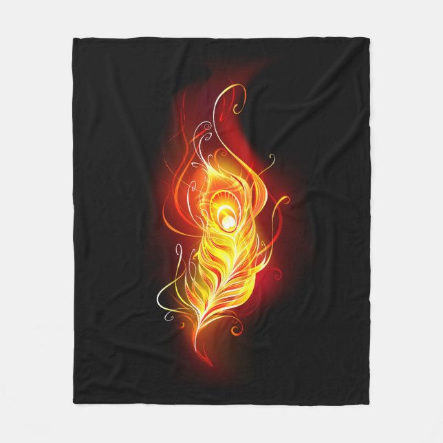 Manta Polar Feather Peacock (Anverso)