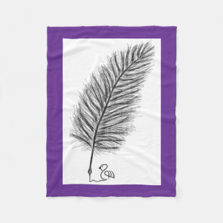 Manta Polar Feather Quill la voz de los pensamientos y emocion