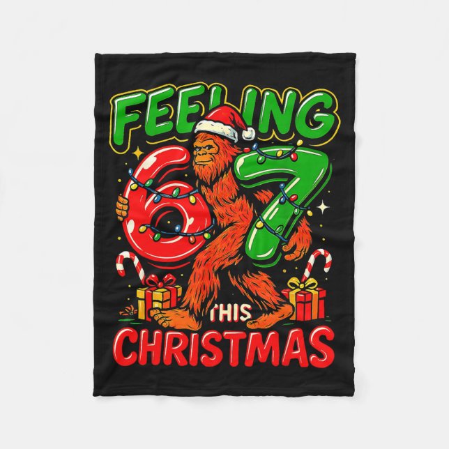 Manta Polar Feeling 67 This Christmas Funny Bigfoot  (Anverso)