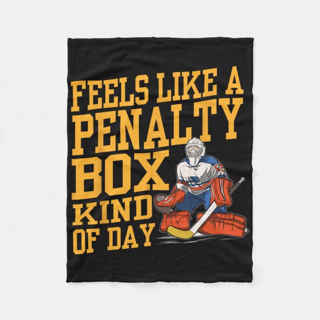 Manta Polar Feels Like A Penalty Box Kind Of Day Ice Hockey Sa (Anverso)