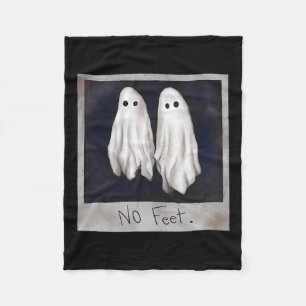 Manta Polar Feet Ghost Halloween Bruja Lydia Bleach Spooky Sea