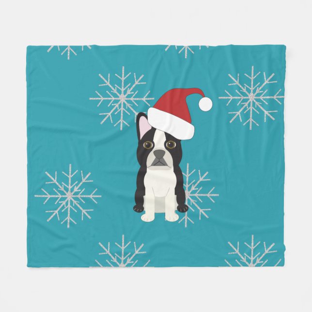Manta Polar Felices Fiestas (Frente (Horizontal))