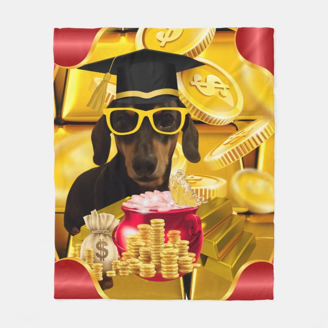 Manta Polar Felicitaciones Graduate Blanket (Anverso)